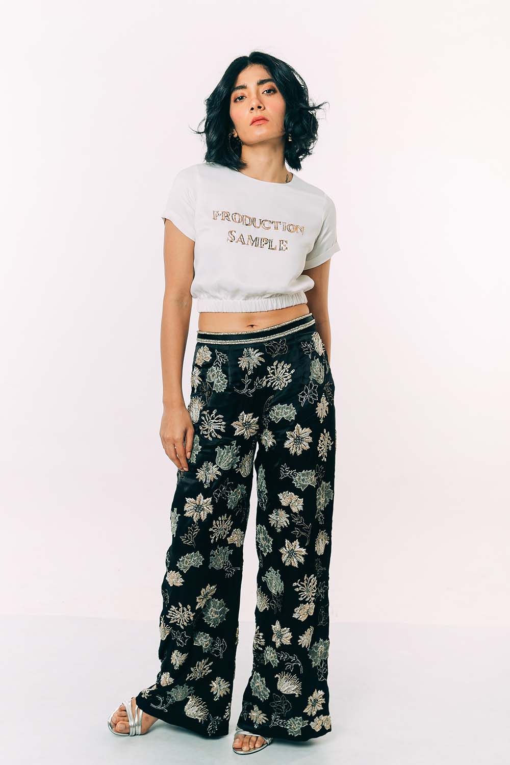 Heavy Embroidered Morris Pants