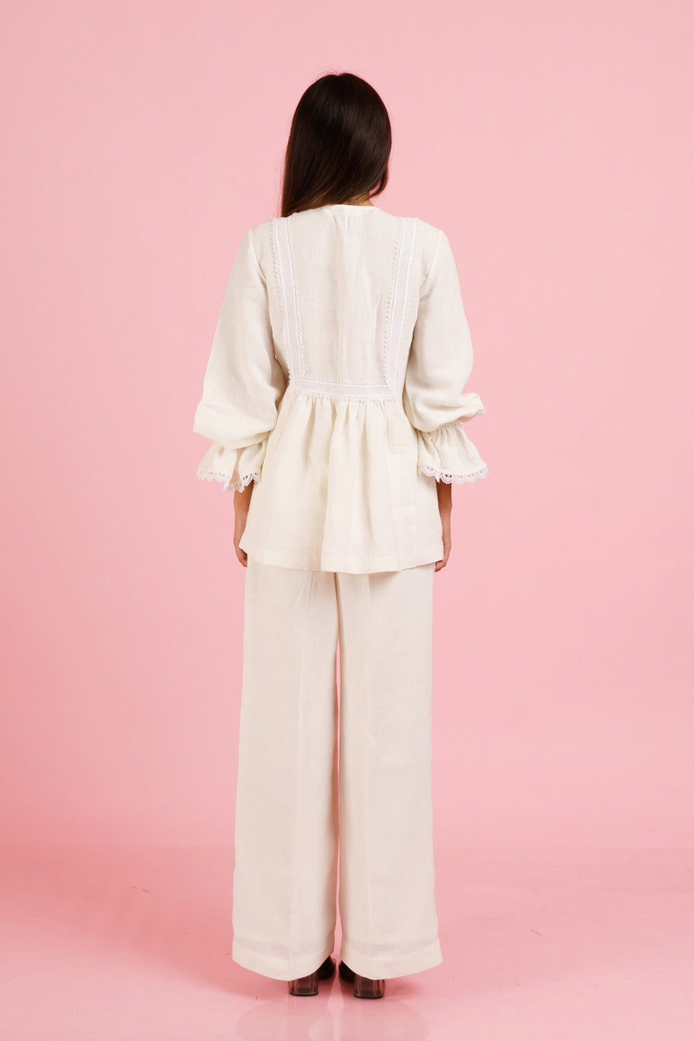 Pearl Co-ord Set - White