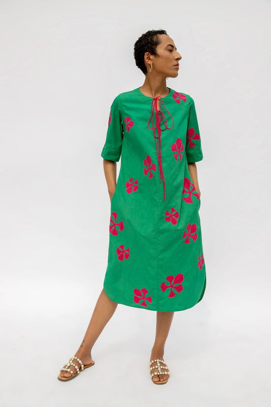 Mia Dress - Green