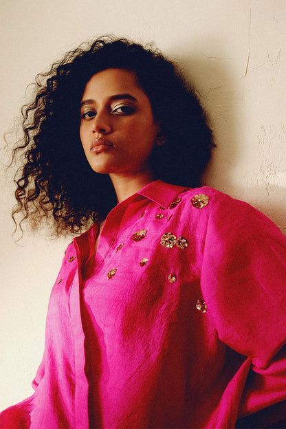 Boa Shirt Pink